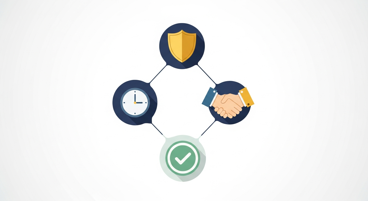 building blocks of trust in managed IT partnerships in Denton TX