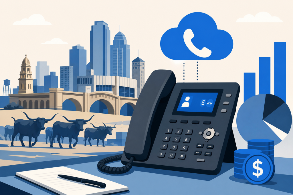 business voip phone system cost fort worth hero image
