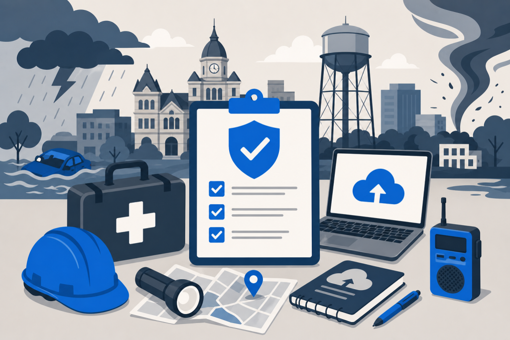 disaster recovery plan small business denton hero image