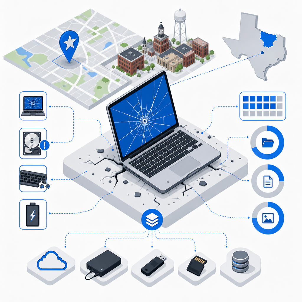 i dropped my laptop data illustration