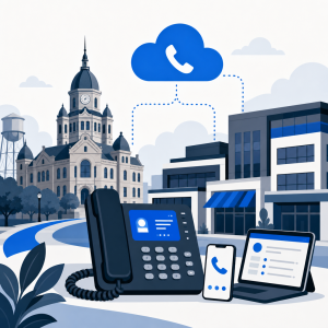 hosted voip phone system denton hero image