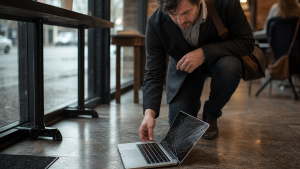 laptop drop hero image
