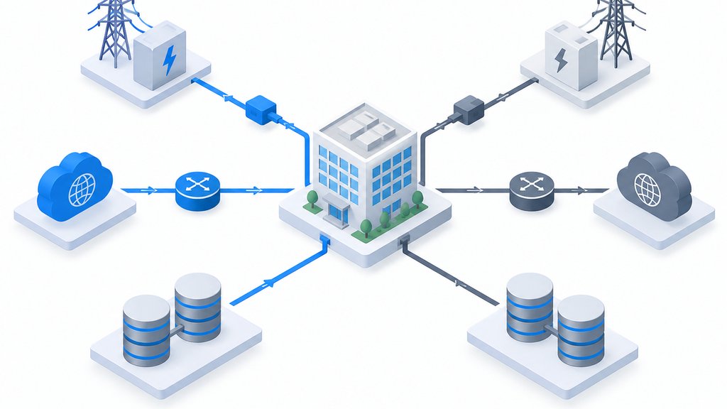 redundant network infrastructure diagram